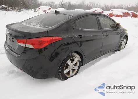 2013 Hyundai Elantra Gls z USA, uszkodzony, nr VIN 5NPDH4AE9DH274172